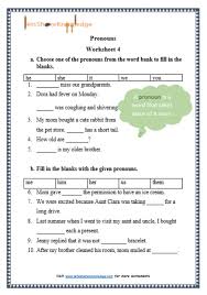Sample grade 2 pronouns worksheet. Grade 1 Grammar Pronouns Printable Worksheets Lets Share Knowledge