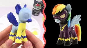 CUSTOM My Little Pony RAINBOW DASH Shadowbolt Tutorial MLP |  SweetTreatsPonies - YouTube