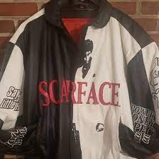 Scarface Jackets Coats Vintage Leather Tony Montana Scarface Coat Poshmark