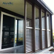 Hot Item External Sliding Aluminium Shutter Interior Sliding Shutter For Windows Aluminum Shutters Sliding Shutters Outdoor Shutters