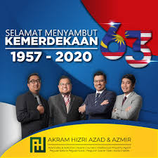 Messrs akram hizri azad & azmir ('ahaa') was established on 15th april 2015 by the founding partners: Selamat Menyambut Hari Akram Hizri Azad Azmir Facebook