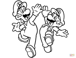 Princess peach coloring page from princess peach category. Mario Bros Pictures To Color Tags Fancy Coloring Pages Super Mario Brothers Marceline Toad Bros Colouring Hambo Adventure Time