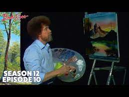 bob ross mountain at sunset season 12 episode 10 youtube bob ross paintings bob ross art bob ross painting videos