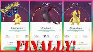 How to evolve shiny charmeleon to. How To Get A Shiny Charmander In Pokemon Go Community Day Youtube