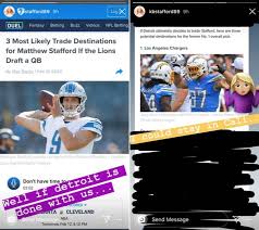 Matthew stafford won't be playing for the jets. Detroit Lions Matthew Stafford Trade Rumors 100 False