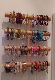 Pin By Kyla Dominey On Joyeros Diy Bracelet Storage Bracelet Storage Diy Jewelry Display