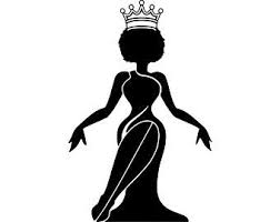 Nubian Queen African Queen Black Pride Tattoos Afro Woman Svg Queen Blessed Vibes Afro Hair Beautiful African Etsy In 2020 Afro Women Black Woman Silhouette Man And Woman Silhouette