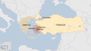 No es una zona asísmica, como se cree, sino que es de sismicidad reducida, agregó. Terremoto En Grecia Y Turquia El Sismo En El Mar Egeo Causa Al Menos 39 Muertos Destrozos Y Un Minitsunami Bbc News Mundo