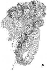 Pin On 18e Coiffures Chapeaux