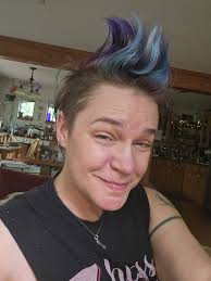 unmanageable hair in ponytail