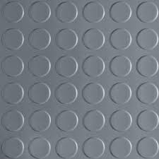 G Floor Coin 10 Ft X 24 Ft Slate Grey Commercial Grade Vinyl Garage Flooring Cover And Protector Gf75cn1024sg Vinyl Garage Flooring Garage Floor Mats G Floor