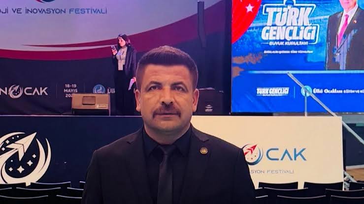 Malatya Ülkü Ocakları Başkanı Yusuf Sefi, yapay zekayla üretilmiş