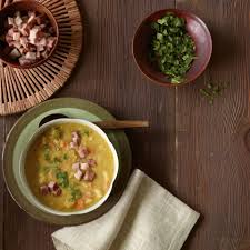 Erbseneintopf Mit Speck Und Minze Rezept Erbseneintopf Lebensmittel Essen Eintopf
