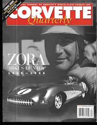 Corvette Quarterly Fall 1996 Zora Arkus Duntov 1984 Vette Big Sky Montana  Tour