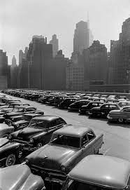 New York City Manhattan Car Parking Lot 1953 Werner Bischof Magnum Photos New York City Manhattan Photo