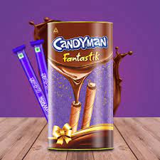 Second generation candy maker mike libs continues the tradition with his famous pecan flipovers at his very own chocolate factory. Candyman Fantastik Treat Pack Choco Wafer Rolls Chocolate 200g Amazon In Grocery Gourmet Foods
