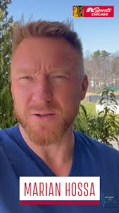 Andrew Shaw Blackhawks Puck to The Face