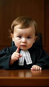 Funny Judge Judy Moments with AI Baby Filter