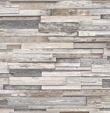 Use them in commercial designs under lifetime, perpetual & worldwide rights. Reclaimed Wood Plank Peel And Stick Wallpaper In Light Grey And Brown Burke Decor
