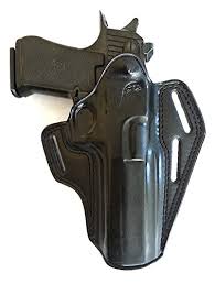 Masc Holsters Premium The Ultimate Leather Owb Pancake Holster With Open Top Fits Desert Eagle Fits All Calibars With 6 Barrel Left Hand Draw Black Color Buy Online In Guernsey At Desertcart