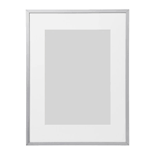 Lomviken Frame Aluminium 30x40 Cm Ikea Frame Picture Frame Wall Frames On Wall