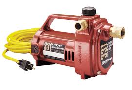 Attach the hose to the sump pump. Liberty Pumps 331 1 2 Hp 115v Portable Transfer Pump With Garden Hose Plumbing Online Canada
