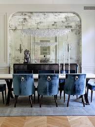 2013 Navy Blue Dining Room Design Stolovaya V Sinih Tonah Ukrashenie Stolovoj Idei Dlya Ukrasheniya Komnat