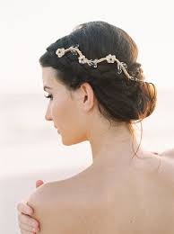 Black And Gold Hair Piece Black Gold Bridal Headpiece Bridal Boho Hair Piece Genevieve Gold Bridal Headpiece Bridal Headpieces Boho Bridal