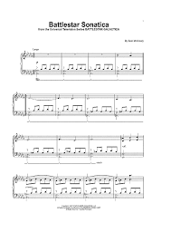 Battlestar Sonatica From The Universal Television Series Battlestar Galactica Battlestar Galactica Digital Sheet Music Television