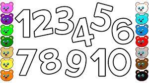 In case you don\'t find what you are looking for. Numbers 1 To 10 For Kids Coloring Pages For Toddlers Youtube