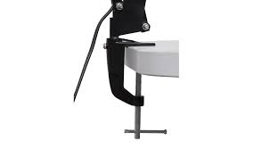 An/aus schalter an dem kabel, 3.5 watt, 200 lumen, warm weißes licht, flexarm, weiß, 28.5 x 15.5 cm. Maul Schreibtisch Klemmleuchte