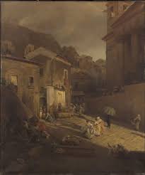 Philadelphia Museum Of Art Collections Object Street Scene Naples Street Scenes Philadelphia Museum Of Art Scene