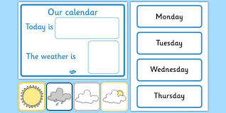 Free Daily Calendar Weather Chart Weather Calendar