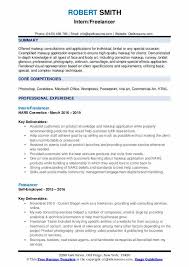 Use our free cv samples and land more writing a professional cv is a very important step in a job hunt. Freelancer Resume Samples Qwikresume