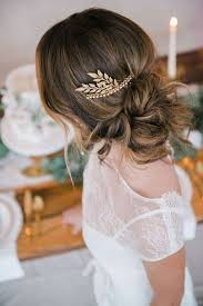 Tons of wedding trends come and go, but in our book, the bridal updo is one wedding hairstyle that always looks flawless. Gold Bridal Hair Accessories Arabia Weddings