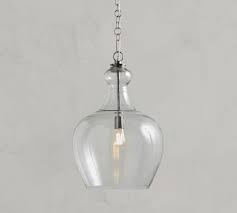 Light Fixtures Indoor Outdoor Lighting Pottery Barn In 2020 Glass Pendants Recycled Glass Pottery Barn Lighting