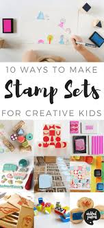 How to make your own stamps for card making. 10 Ways To Make Your Own Stamp Set Open Ended Stamps For Kids