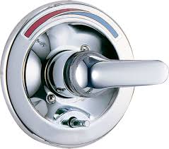 Our faucets and their parts are guaranteed for a lifetime, but just in case you'd like to make some repairs on your own we've made this cartridge assembly available for you to order. Delta T13391 Chrome Single Handle Shower Valve Trim With Push Button Diverter And Metal Lever Handle From The Commercial Series Faucetdirect Com