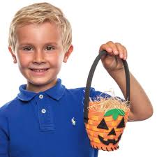 Baker Ross AX253 Pumpkin Weaving Baskets Craft Set for Children