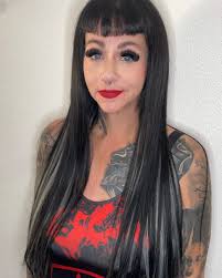 K-tips and color by me lashes by @slangin_beauty_b 🫶🏼🖤🖤🖤🫶🏼  @plainoldnikki 😘 #renoextensions #renohair #renohairstylist  #renohairextensions #renocolorspecialist #renonevada #renotahoe #reno