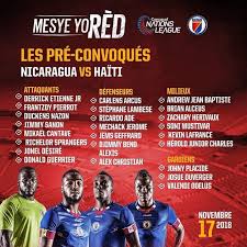 Sofascore also provides the best. Haiti Vs Nicaragua Actualites Foot Lakay Facebook