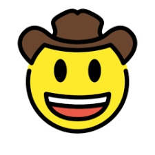 Cowboy Hat Face Emoji