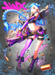 Jinx Fan Art League Of Legends Jinx League Of Legends League Of Legends Lol League Of Legends