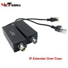 Ip Extender Over Coaxial Cable Ethernet Over Coaxial Cable Coaxial Cable Video Surveillance Cable