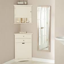 This corner unit frames inside the blind corner, so when you open the cabinet door, you are able to swing out the different shelves to access all of your items. 20 Corner Cabinets To Make A Clutter Free Bathroom Space Home Design Lover