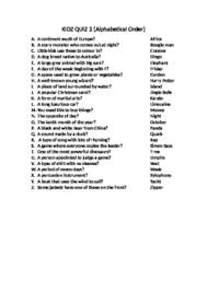 Well answering a few easy general knowledge questions that are how. Trivia Quiz General Knowledge 2 3 By Matthew Farrell Tpt