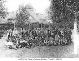 Civil War Veterans Reunion Moore County Nc 1906 War Veterans Civil War History American Civil War
