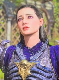 Elise may look like Mystra, but she has a heart of gold!💜 And she loves  Gale for who he is, not the magic he commands 1114 зи 作ー焼1 mm7m