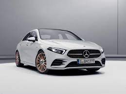 mercedes a class sedan edition 1 features copious amounts of copper mercedes a class benz a class mercedes