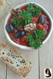 Acili Ezme According To The Recipe Of My Kitchen Turkish Food Turkish Breakfast Acili Ez Turkisches Essen Turkisches Fruhstuck Gefullte Paprikaschoten